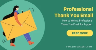 How to Write a Professional Thank You Email for Support